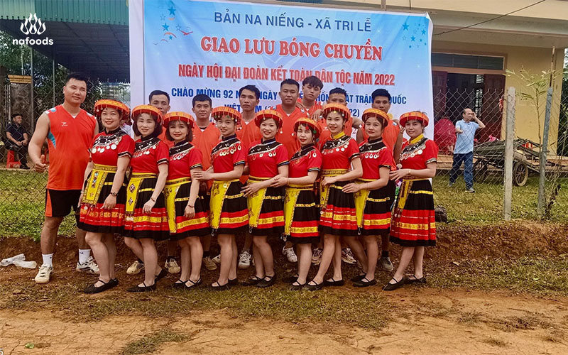 Nafoods giao lưu hội thao đại đoàn kết tại bản Na Niếng