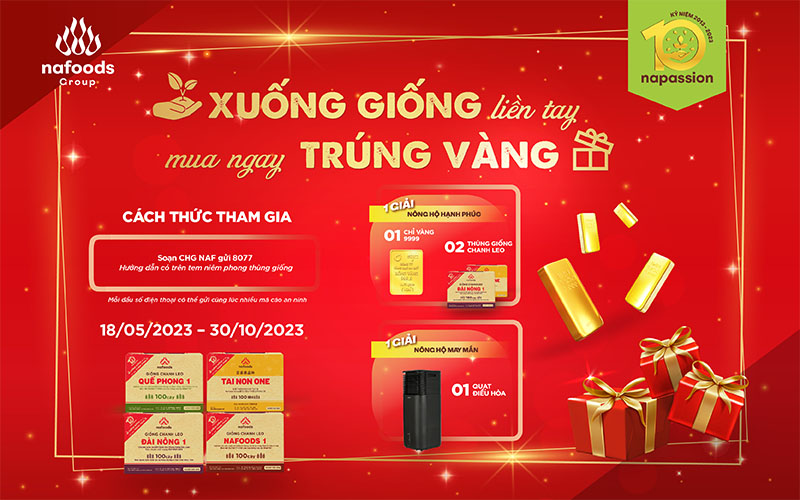 nafoods ra mat thung giong chanh leo moi