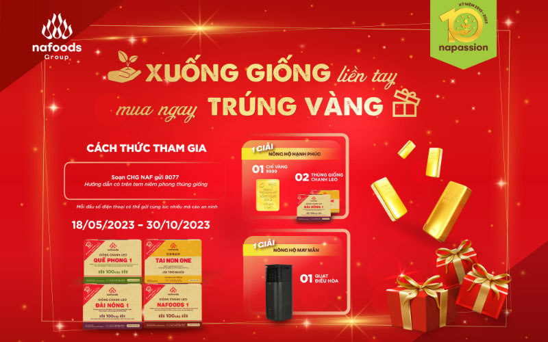 tri an khach hang 10 nam thanh lap nafoods chanh leo