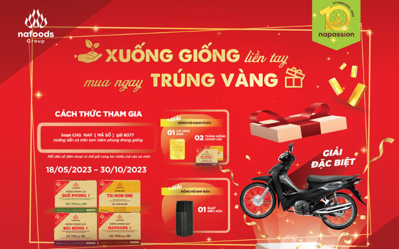 tri an khach hang 10 nam thanh lap nafoods chanh leo