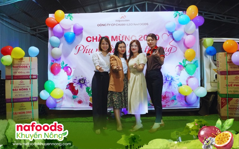 nafoods tay nguyen to chuc tiec ngay phu nu viet nam 20.10