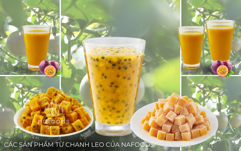 sản phẩm chế biến từ chanh leo thị trường xuất khẩu
