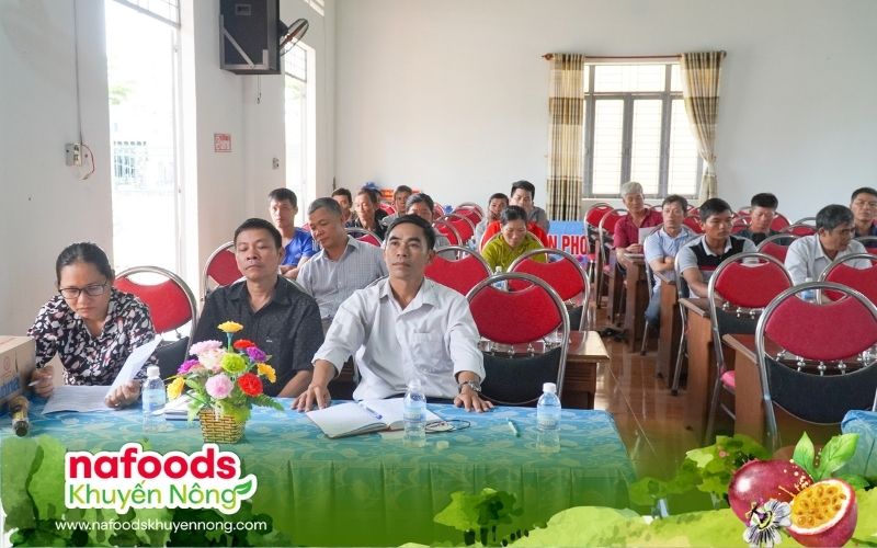 Hội thảo nông dân trồng chanh leo tại xã an nghĩa huyện kbang gia lai