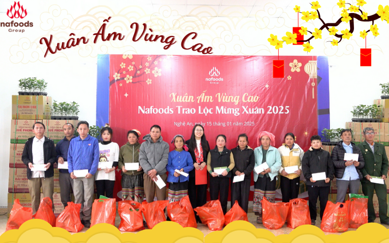 xuân ấm vùng cao nafoods 2025