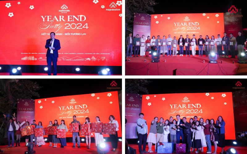 tất niên 2024 công ty cổ phần chanh leo nafoods